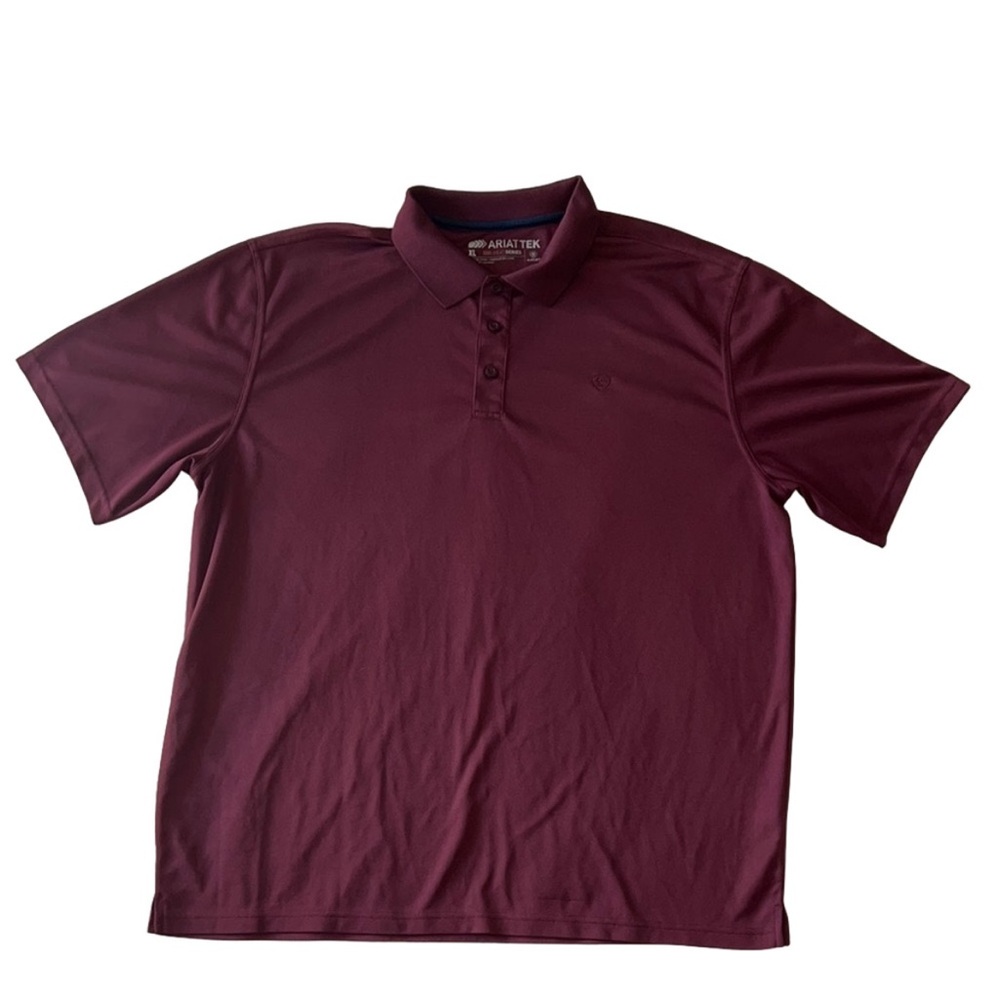 AriatTek Heat Series Button Down Short Sleeve Polo Golf Shirt. Size XL.